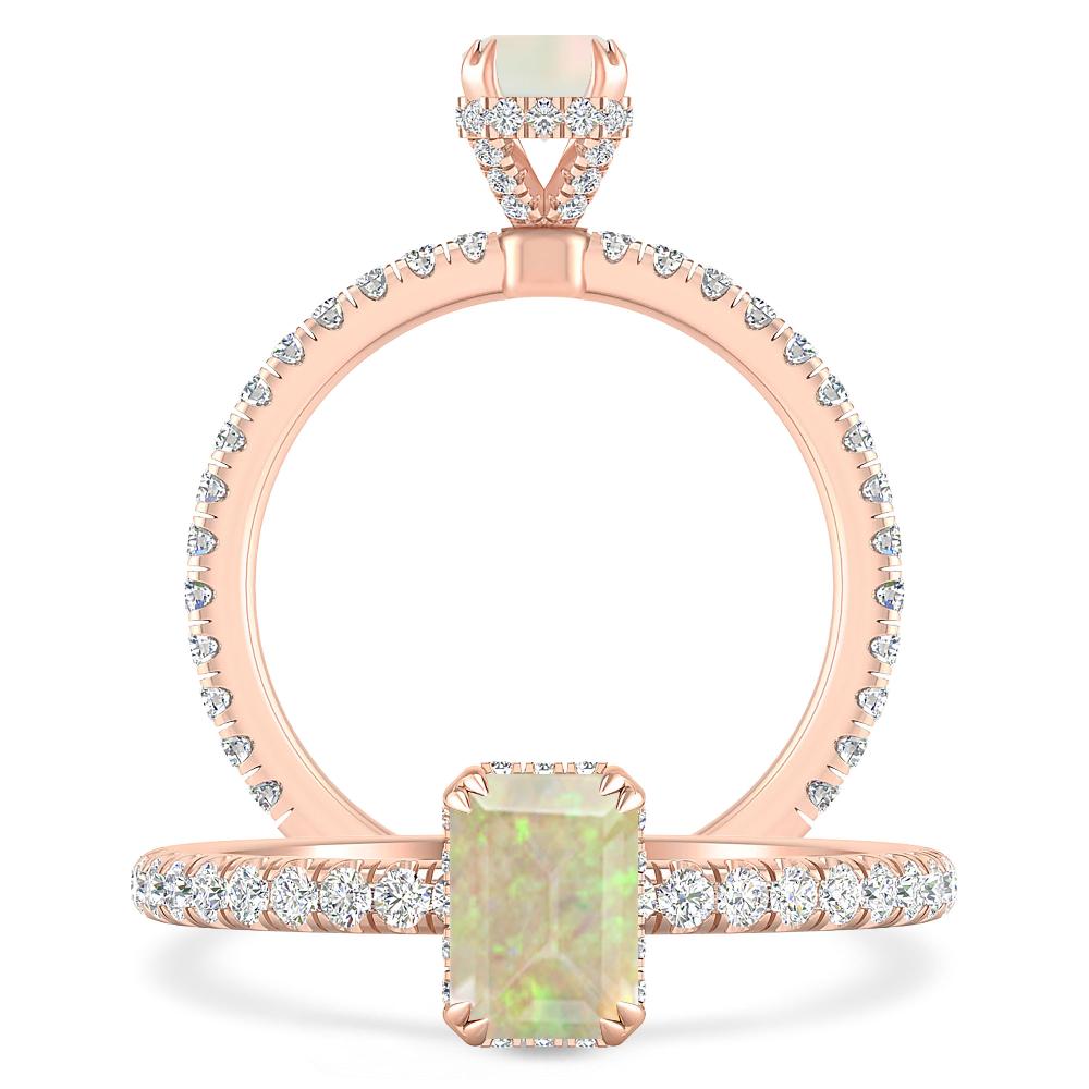 Rose Gold - Opal