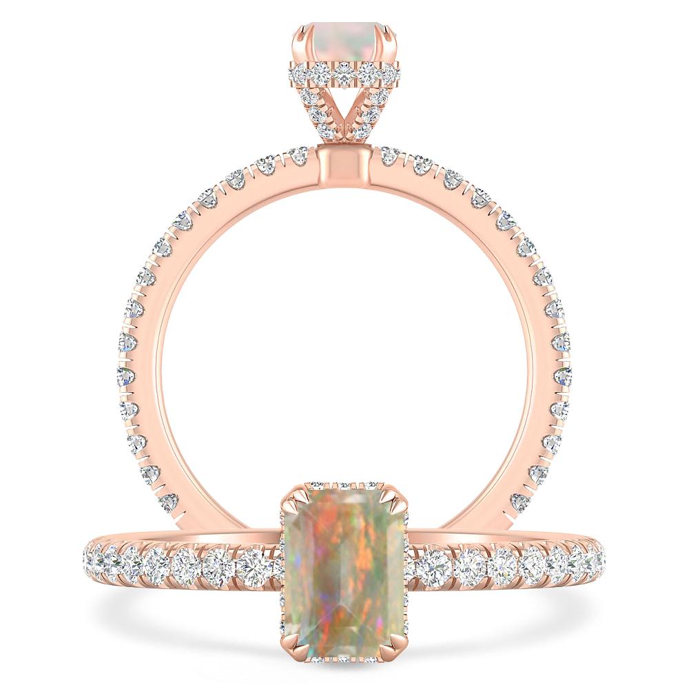 Rose Gold - Opal