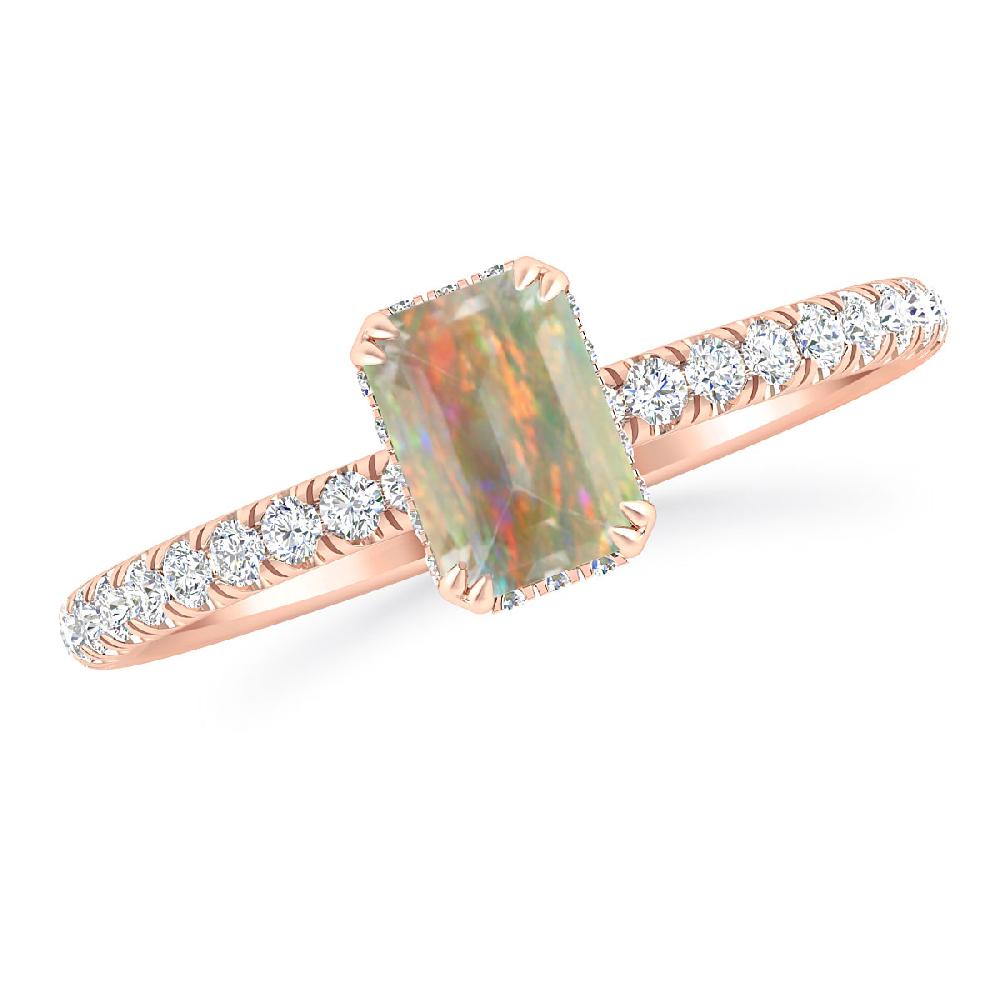 Rose Gold - Opal