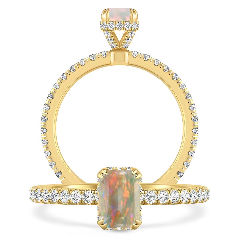 Yellow Gold - Opal