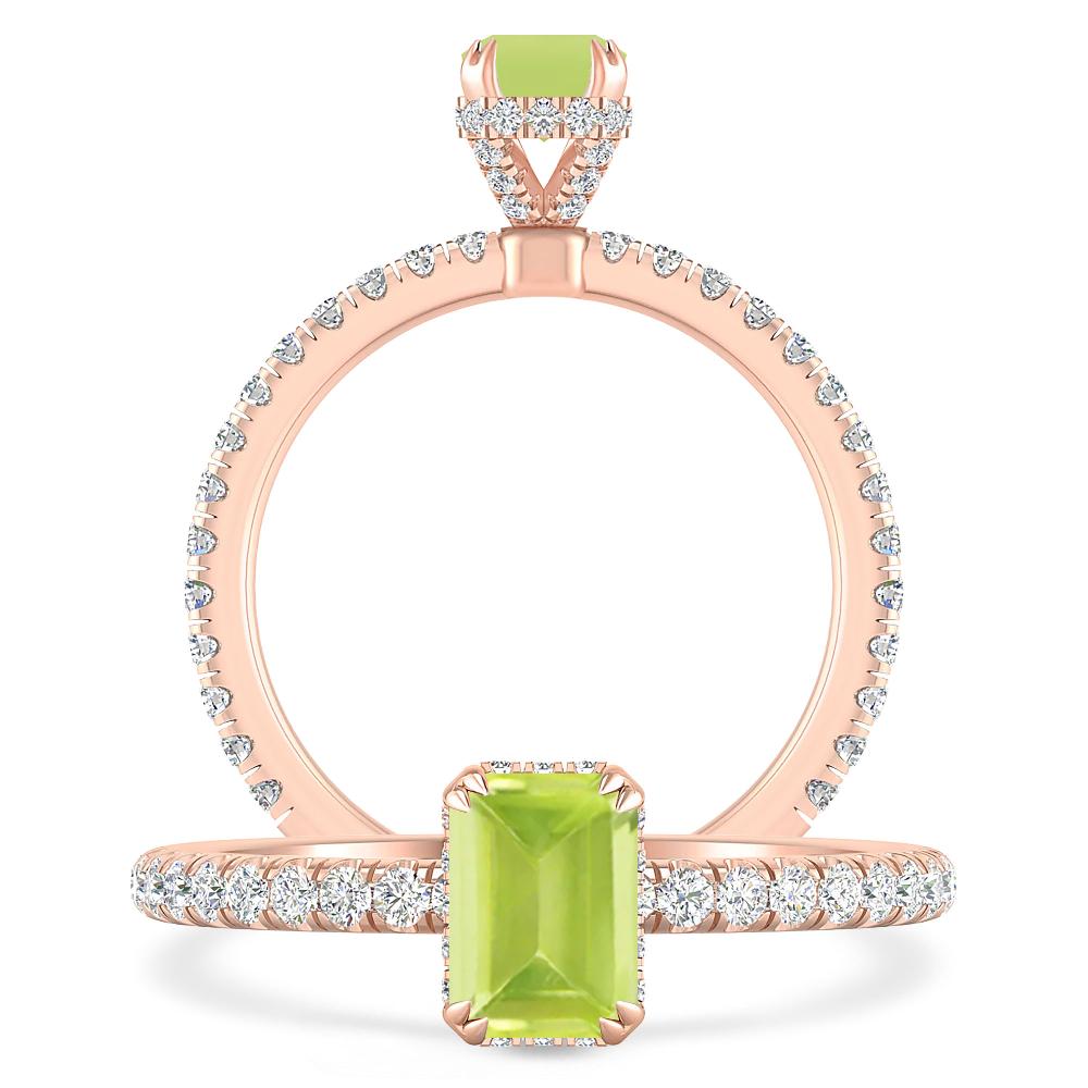 Rose Gold - Peridot