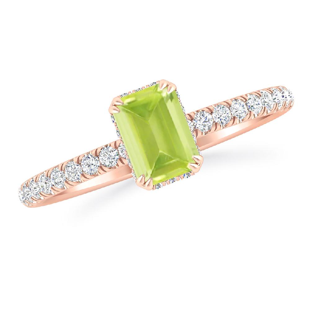 Rose Gold - Peridot