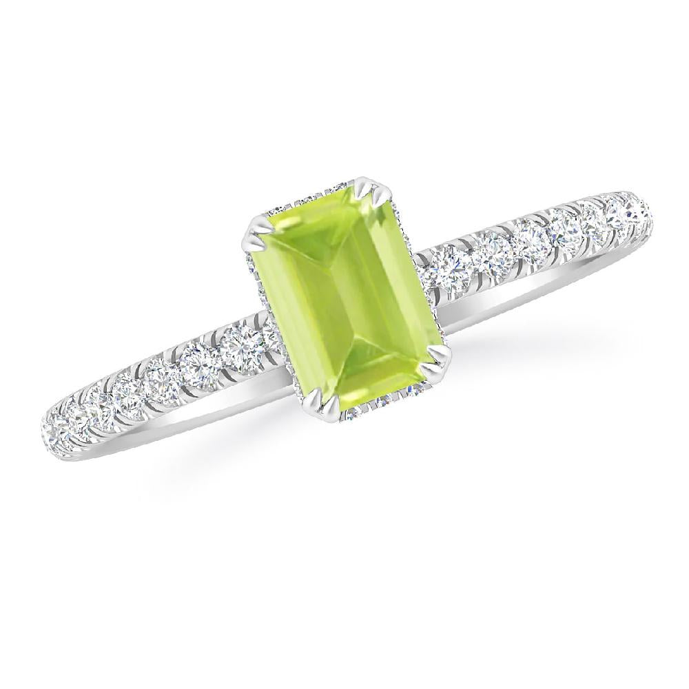 White Gold - Peridot