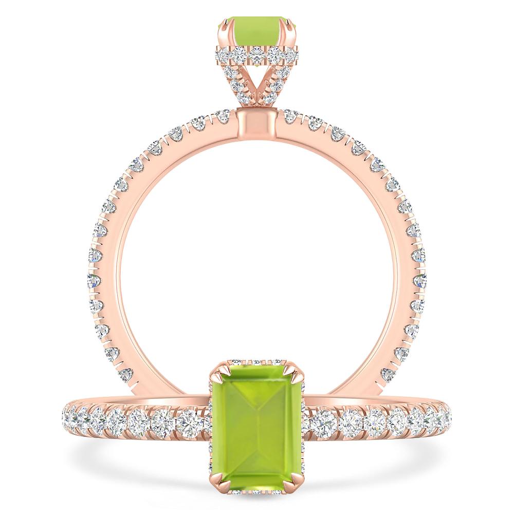 Rose Gold - Peridot