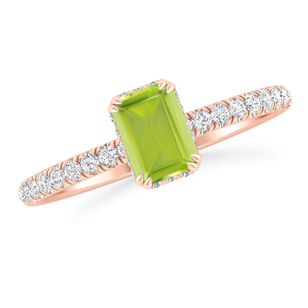 Rose Gold - Peridot