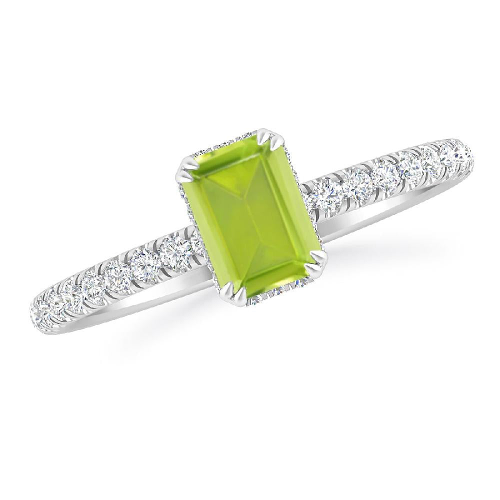 White Gold - Peridot