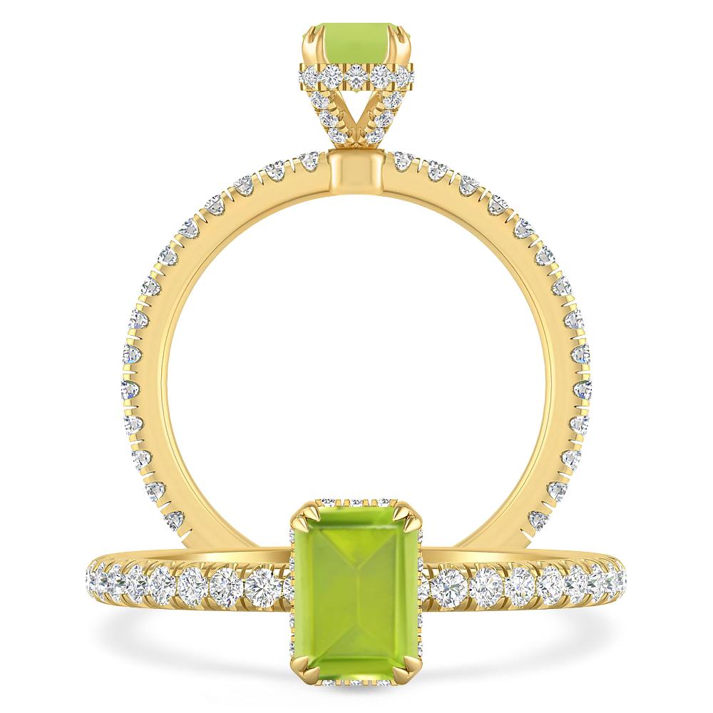 Yellow Gold - Peridot