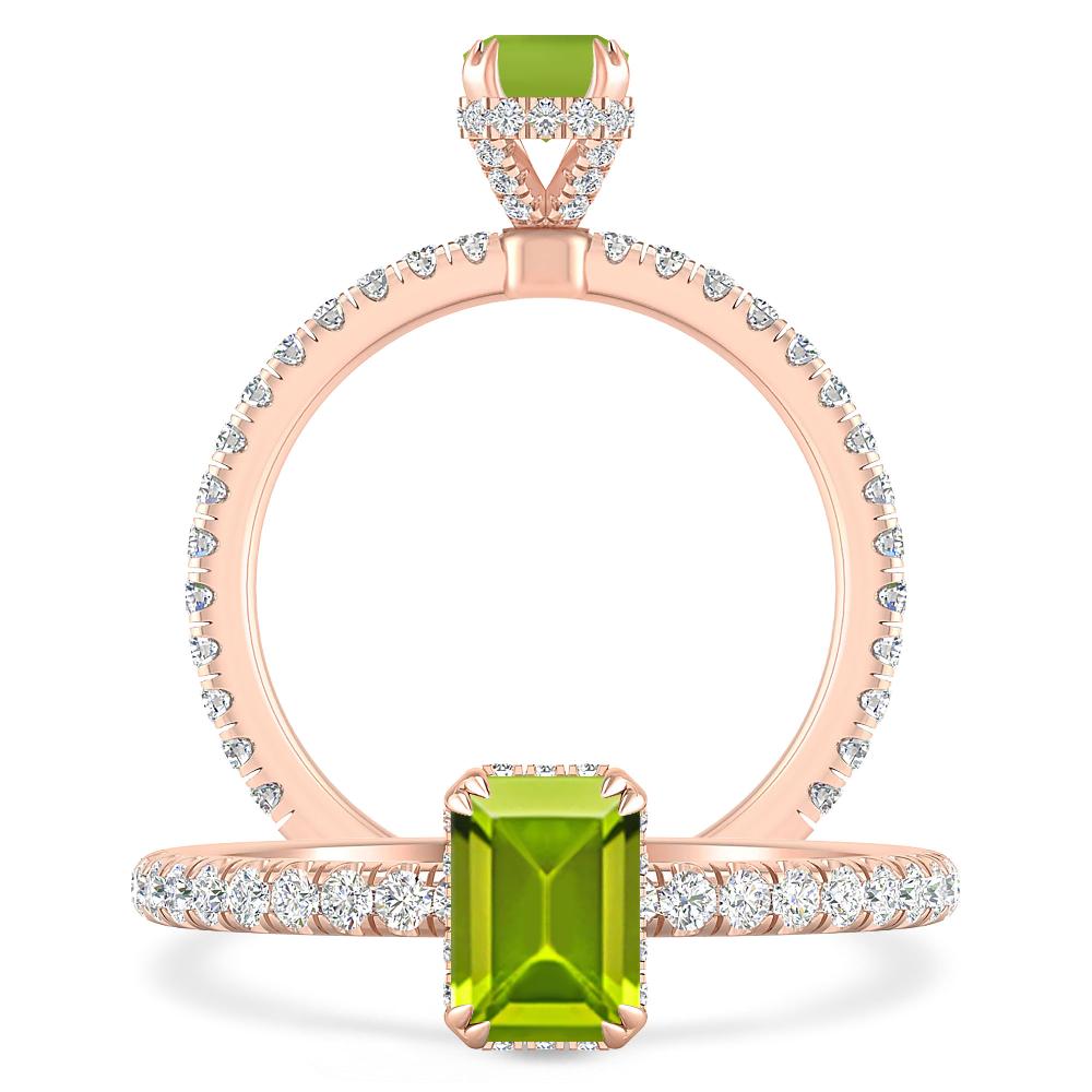 Rose Gold - Peridot