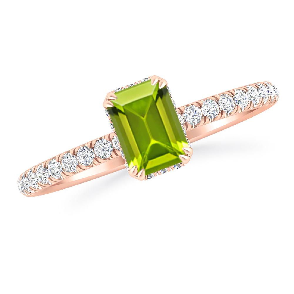 Rose Gold - Peridot