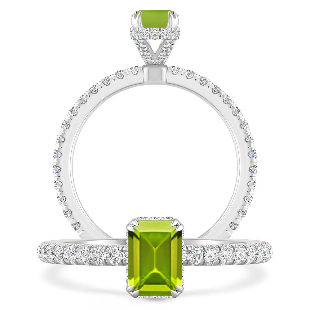 White Gold - Peridot