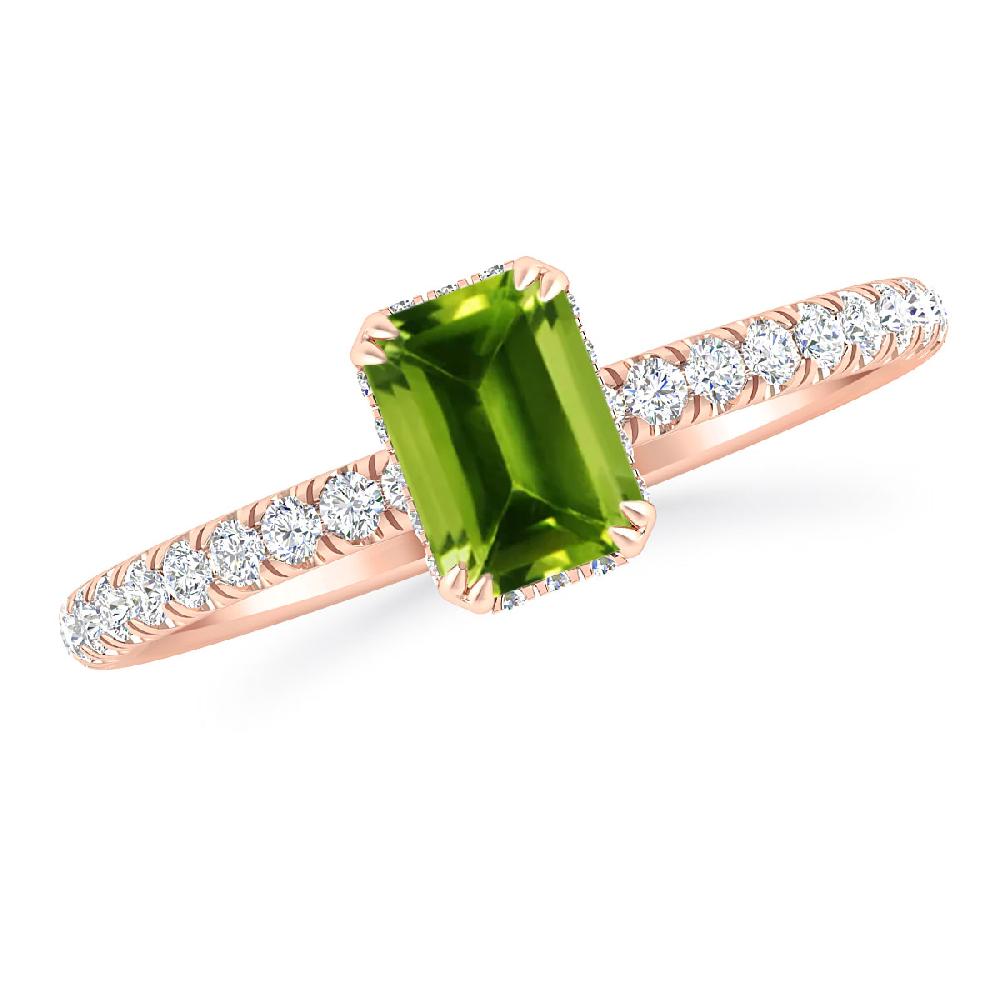 Rose Gold - Peridot