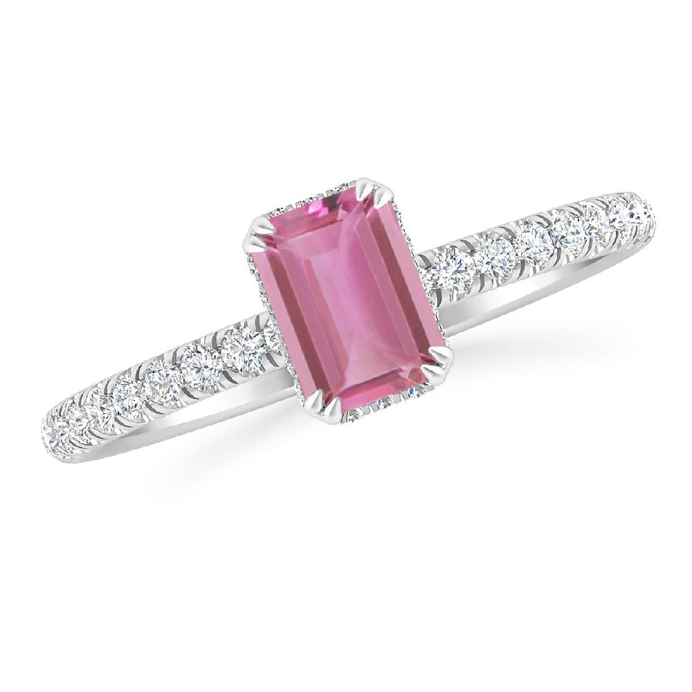 White Gold - Pink Tourmaline