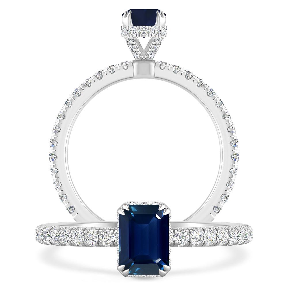 White Gold - Sapphire