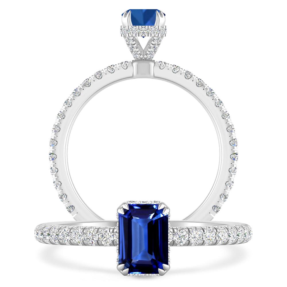 White Gold - Sapphire