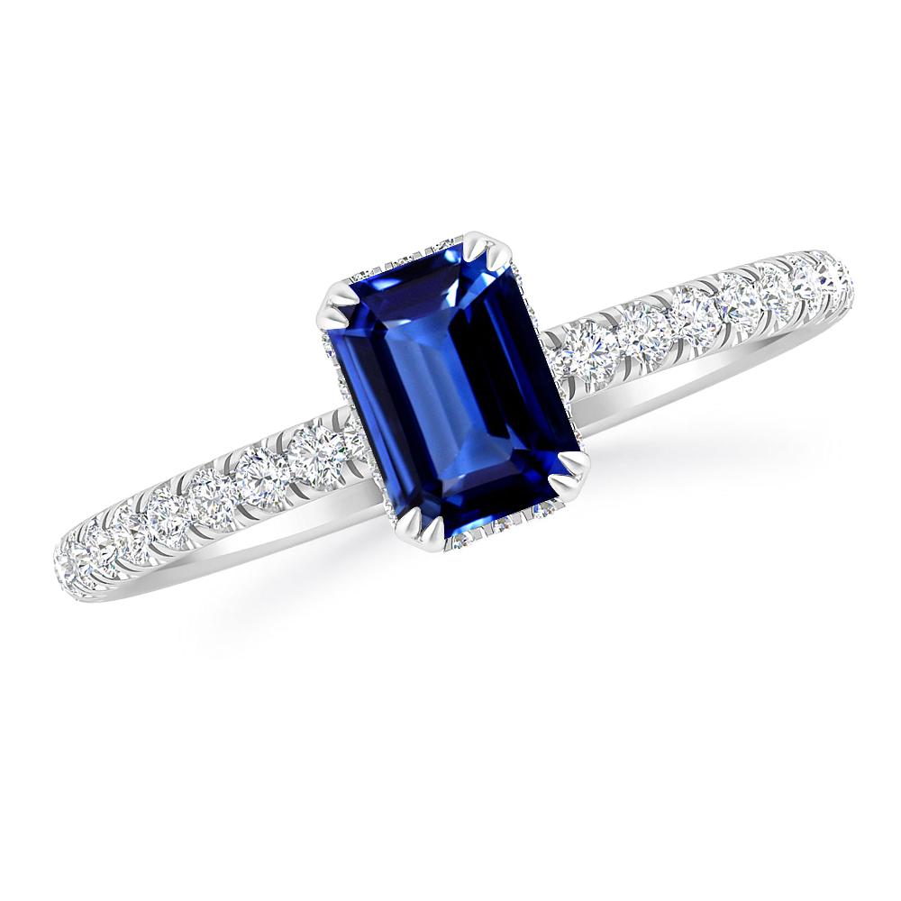 White Gold - Sapphire