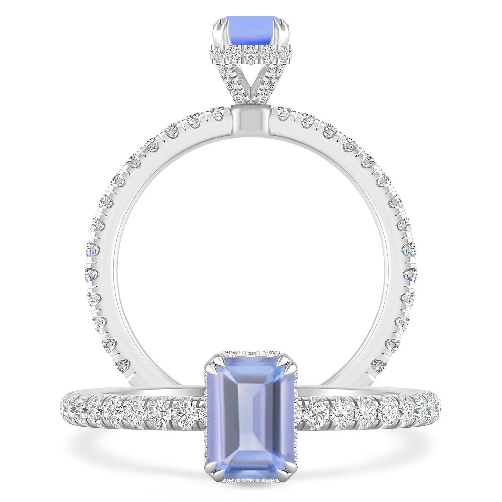 White Gold - Tanzanite