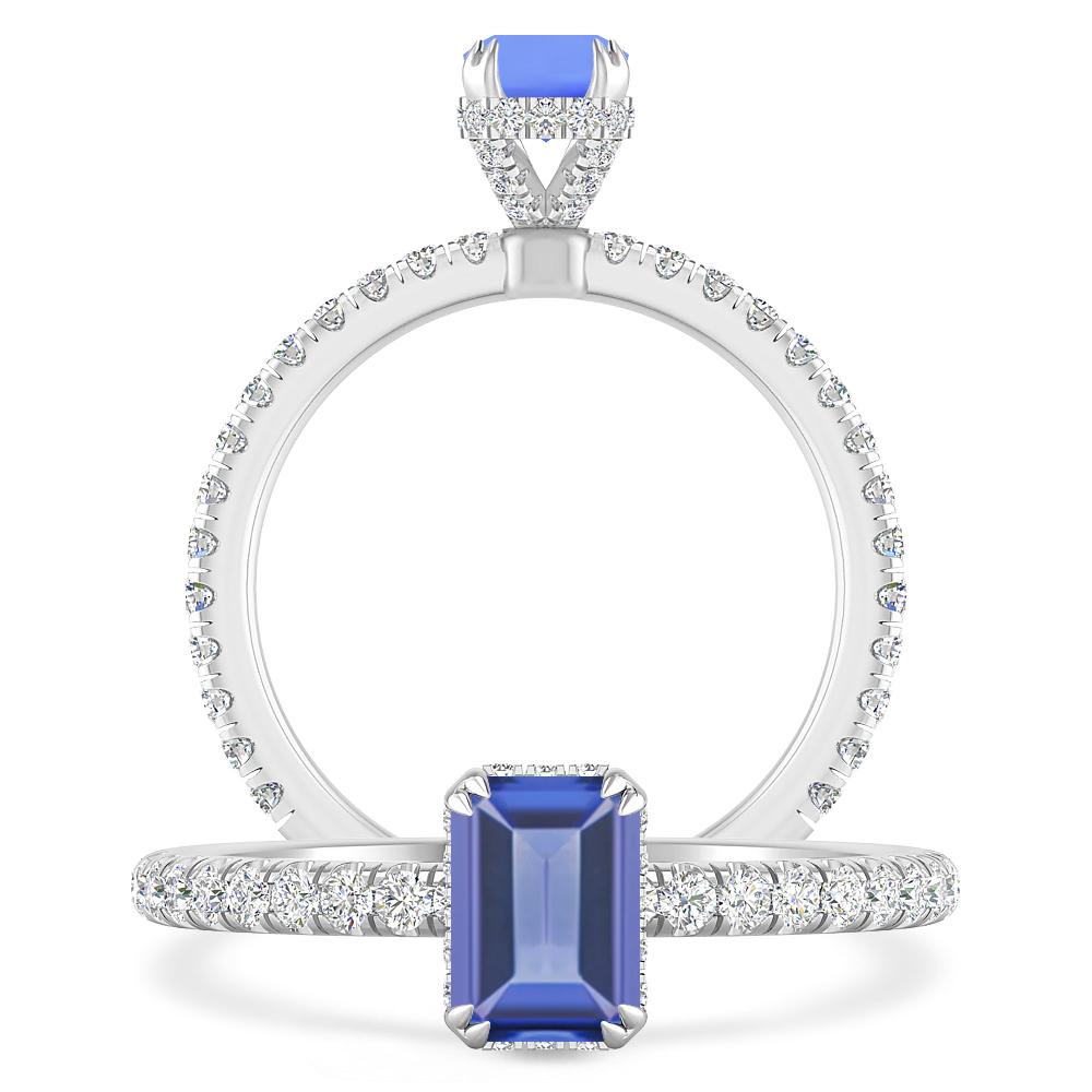 White Gold - Tanzanite