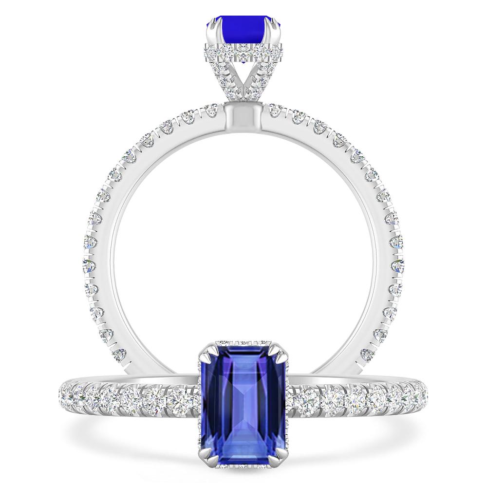 White Gold - Tanzanite