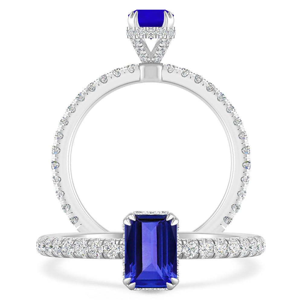 White Gold - Tanzanite