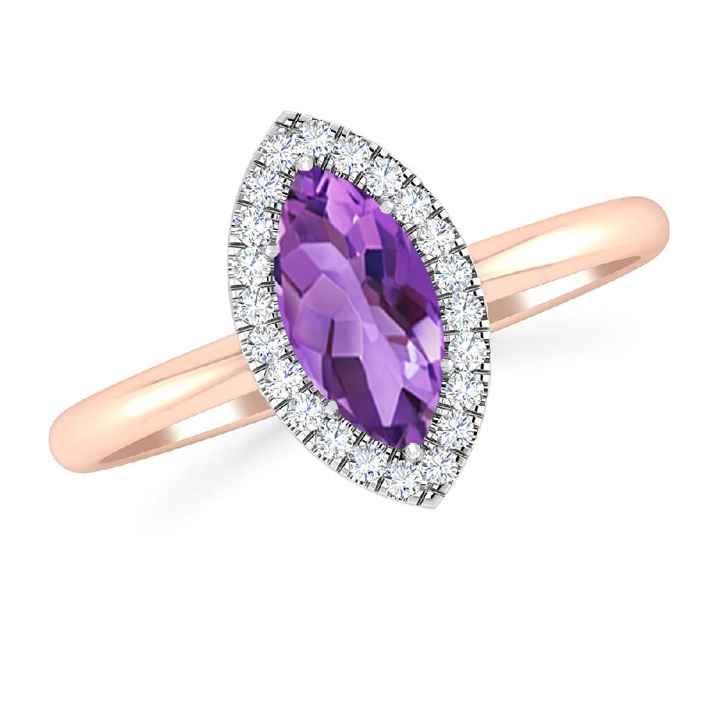 Rose Gold - Amethyst