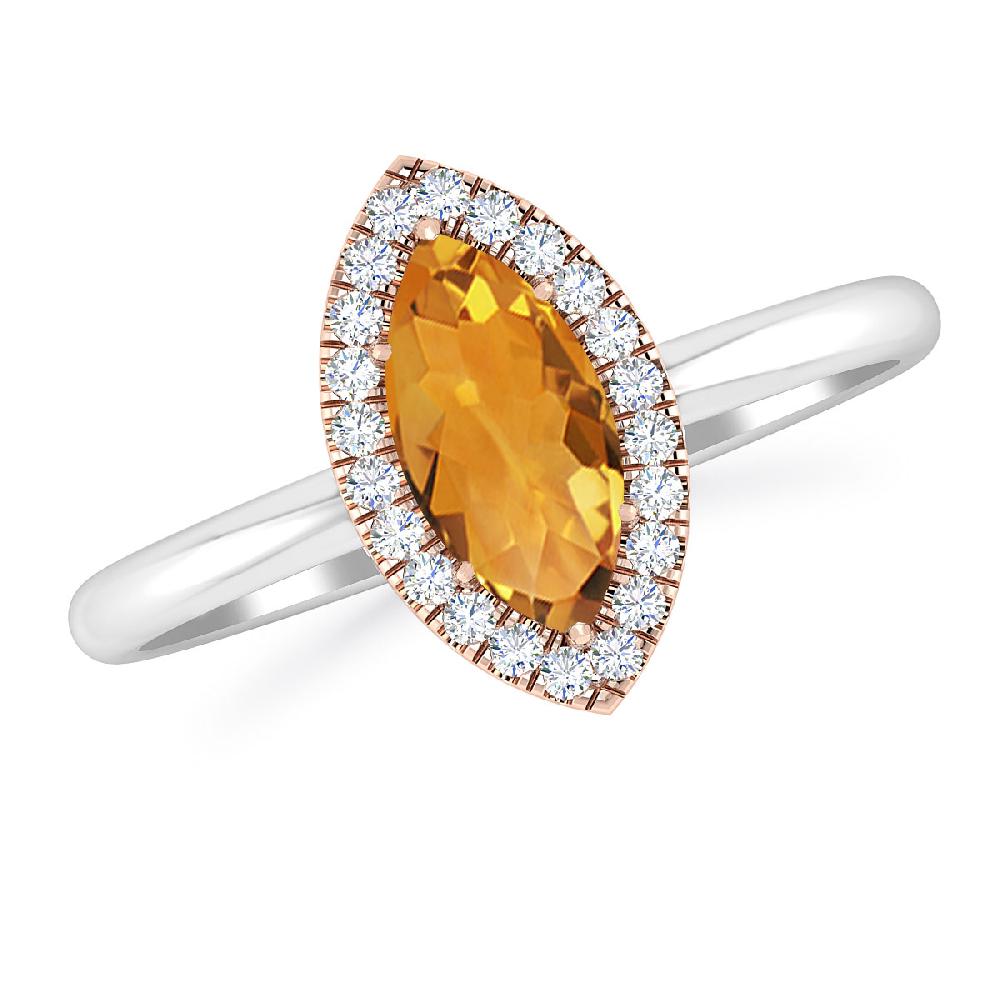 White Gold - Citrine