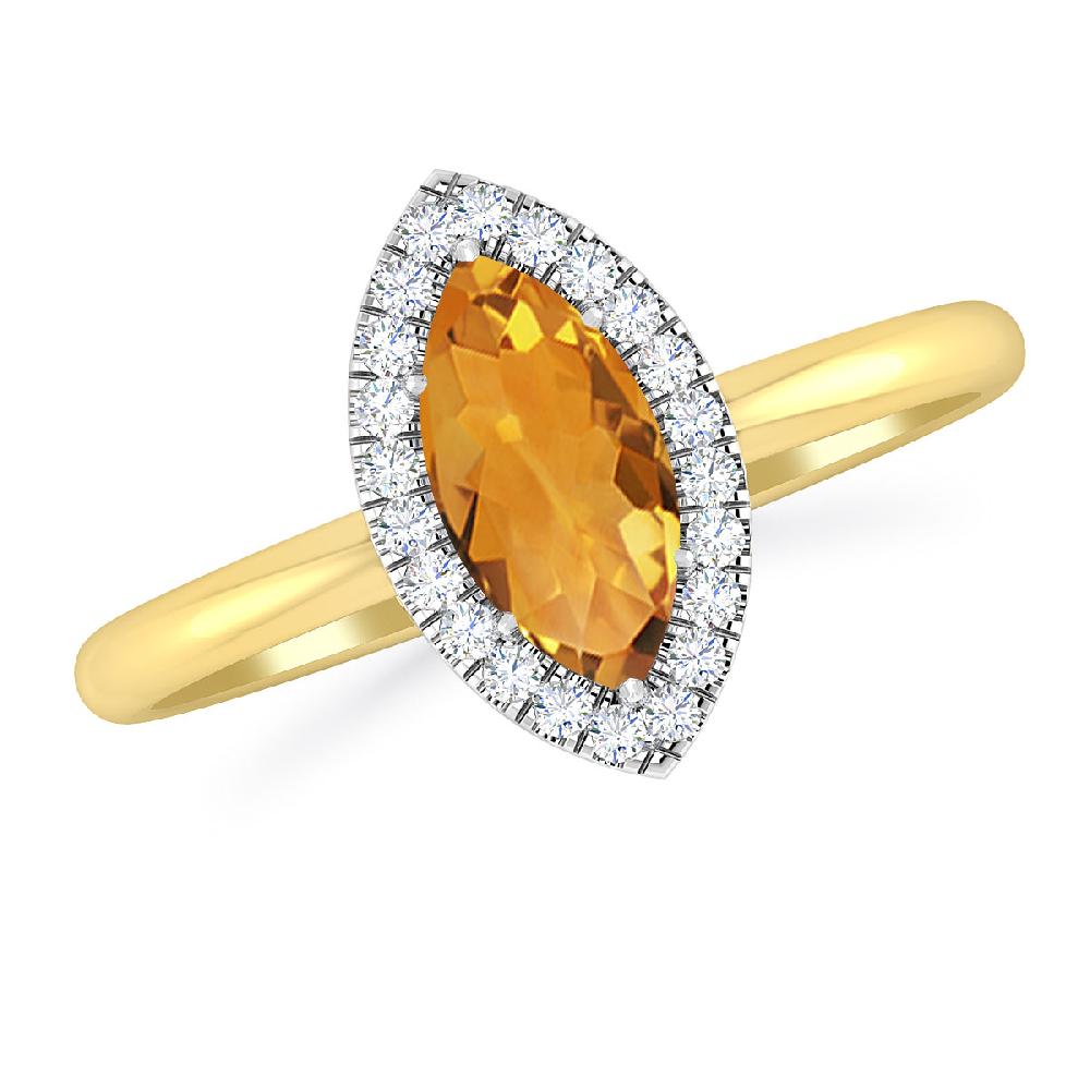 Yellow Gold - Citrine