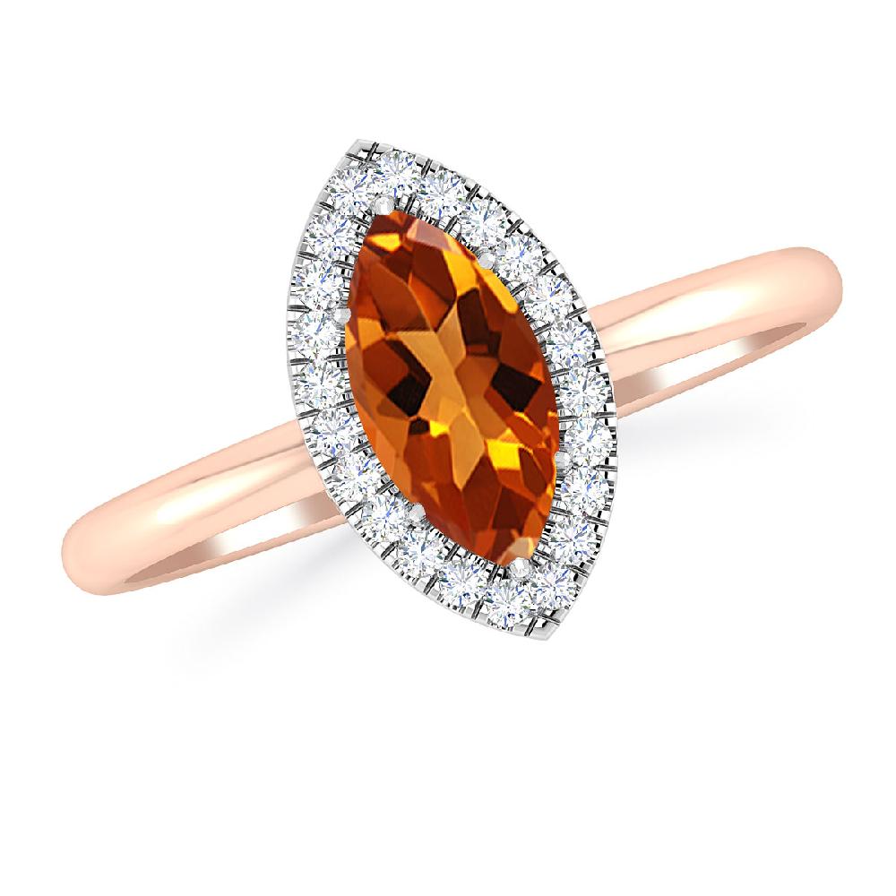 Rose Gold - Citrine