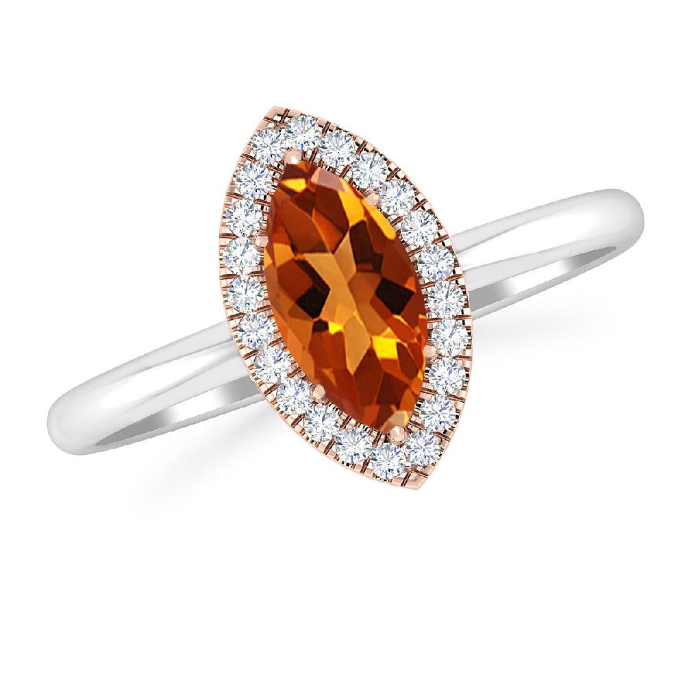 White Gold - Citrine