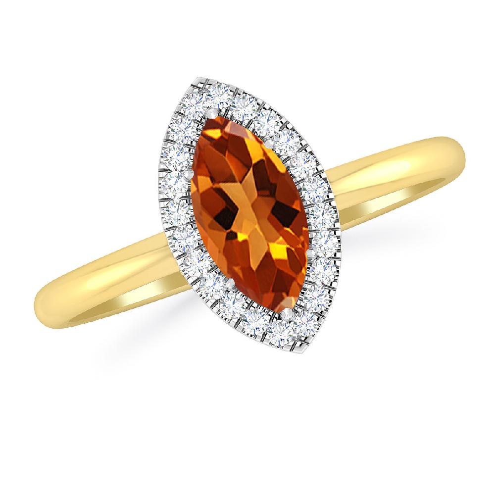 Yellow Gold - Citrine