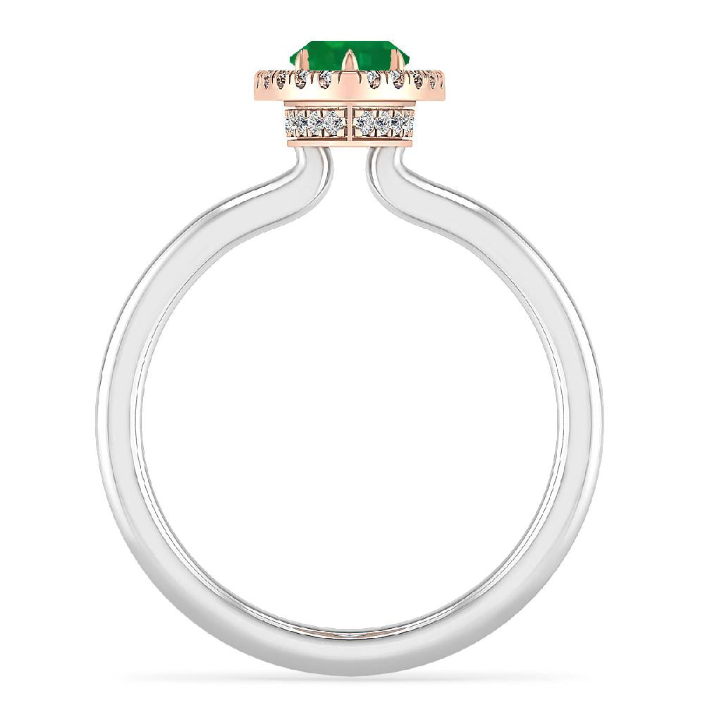 White Gold - Emerald