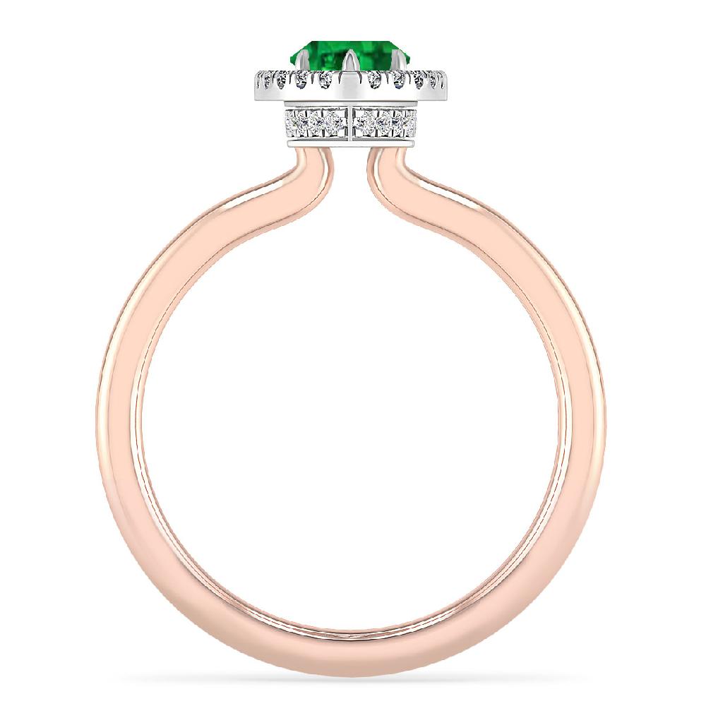 Rose Gold - Emerald