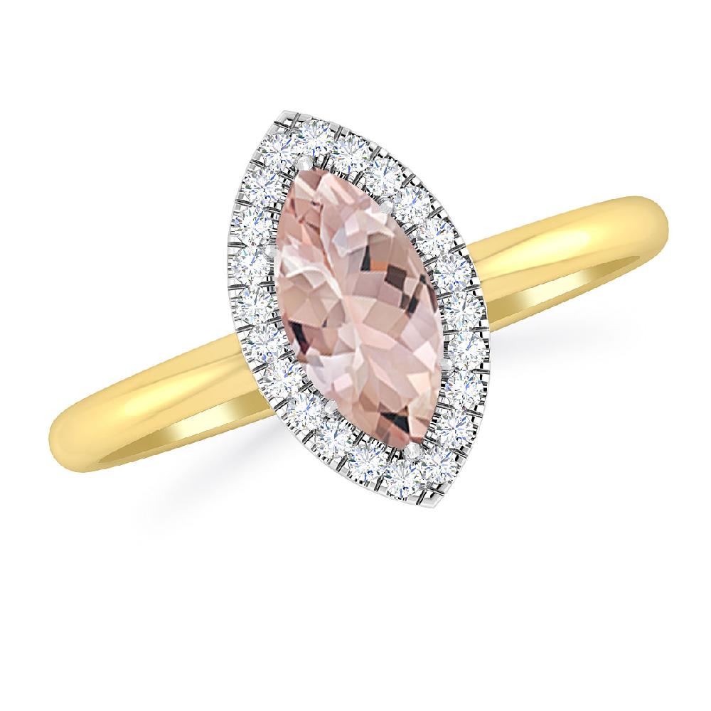 Yellow Gold - Morganite