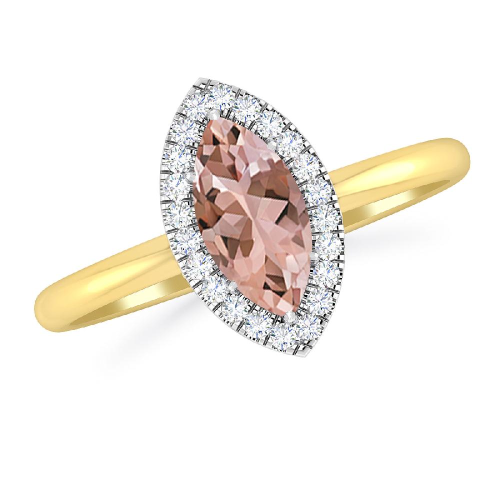 Yellow Gold - Morganite