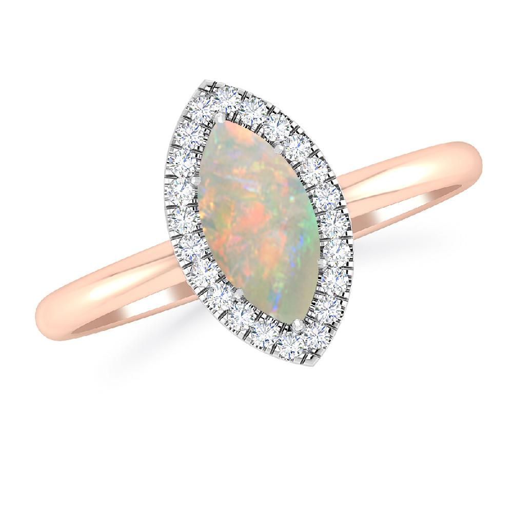 Rose Gold - Opal