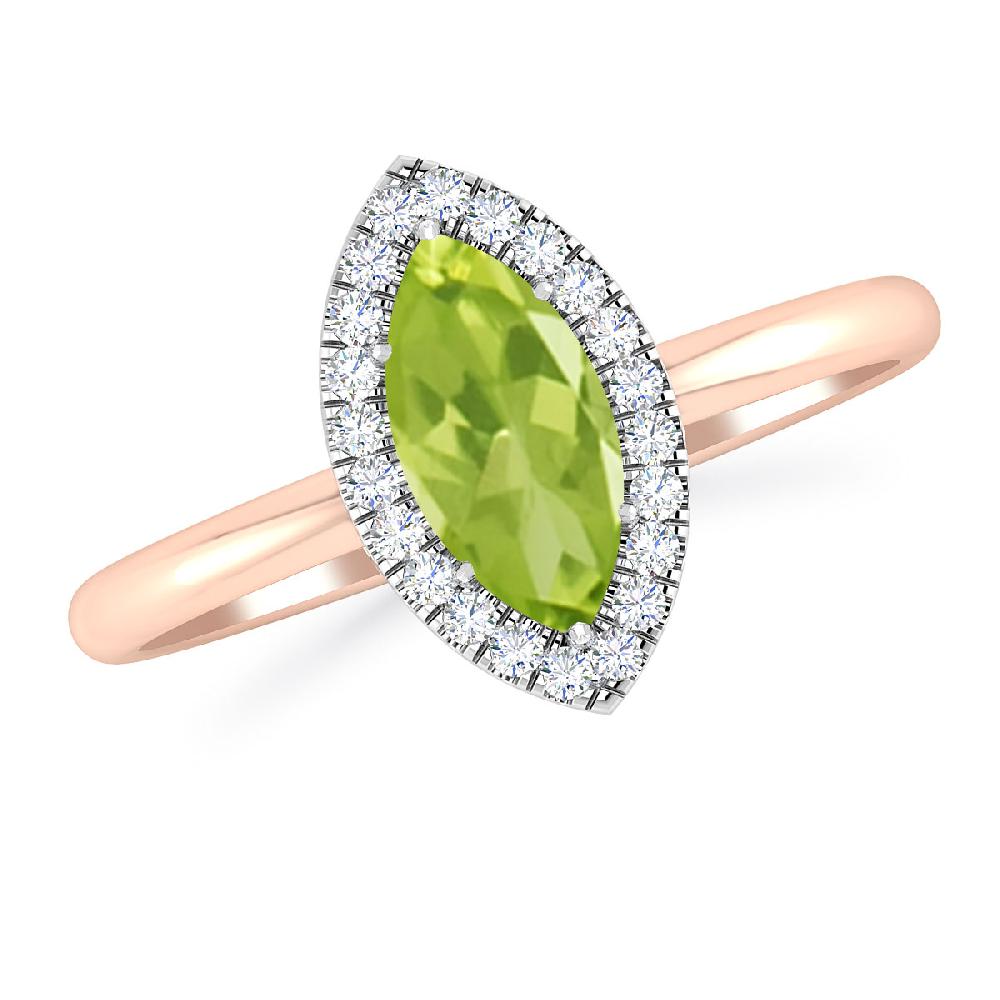 Rose Gold - Peridot