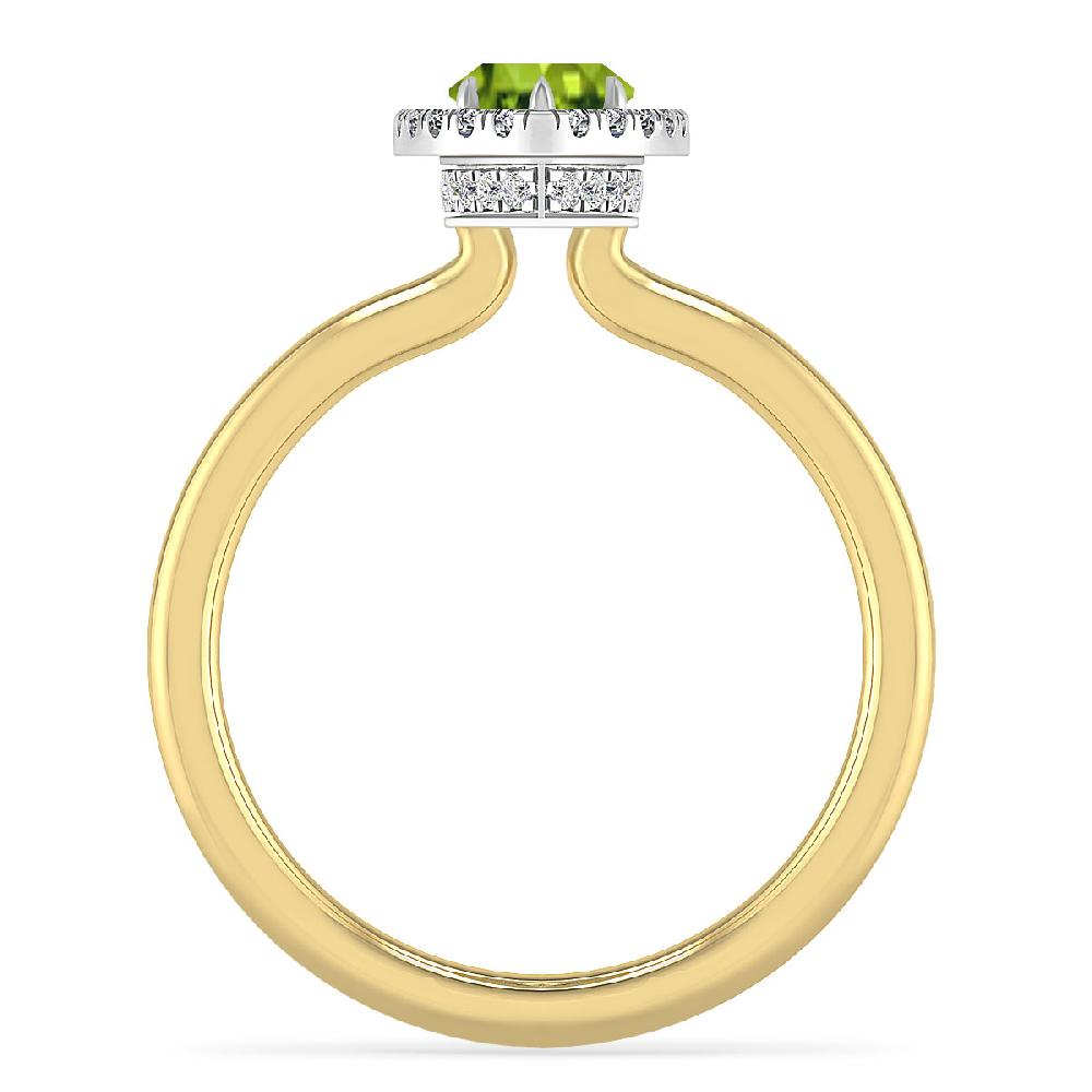 Yellow Gold - Peridot