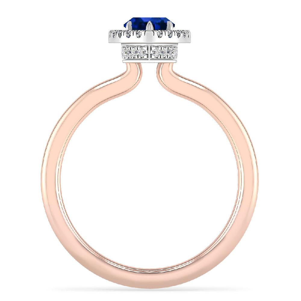 Rose Gold - Sapphire