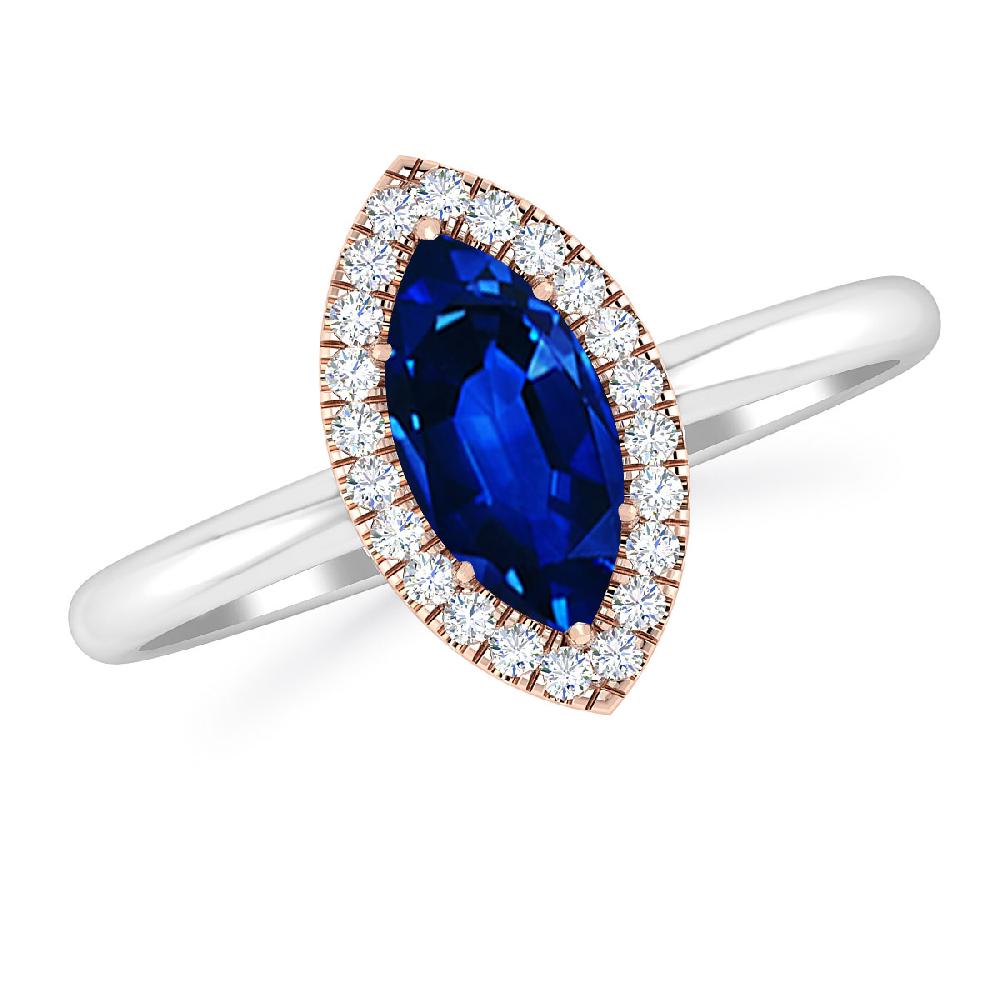 White Gold - Sapphire