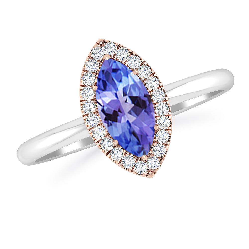 White Gold - Tanzanite