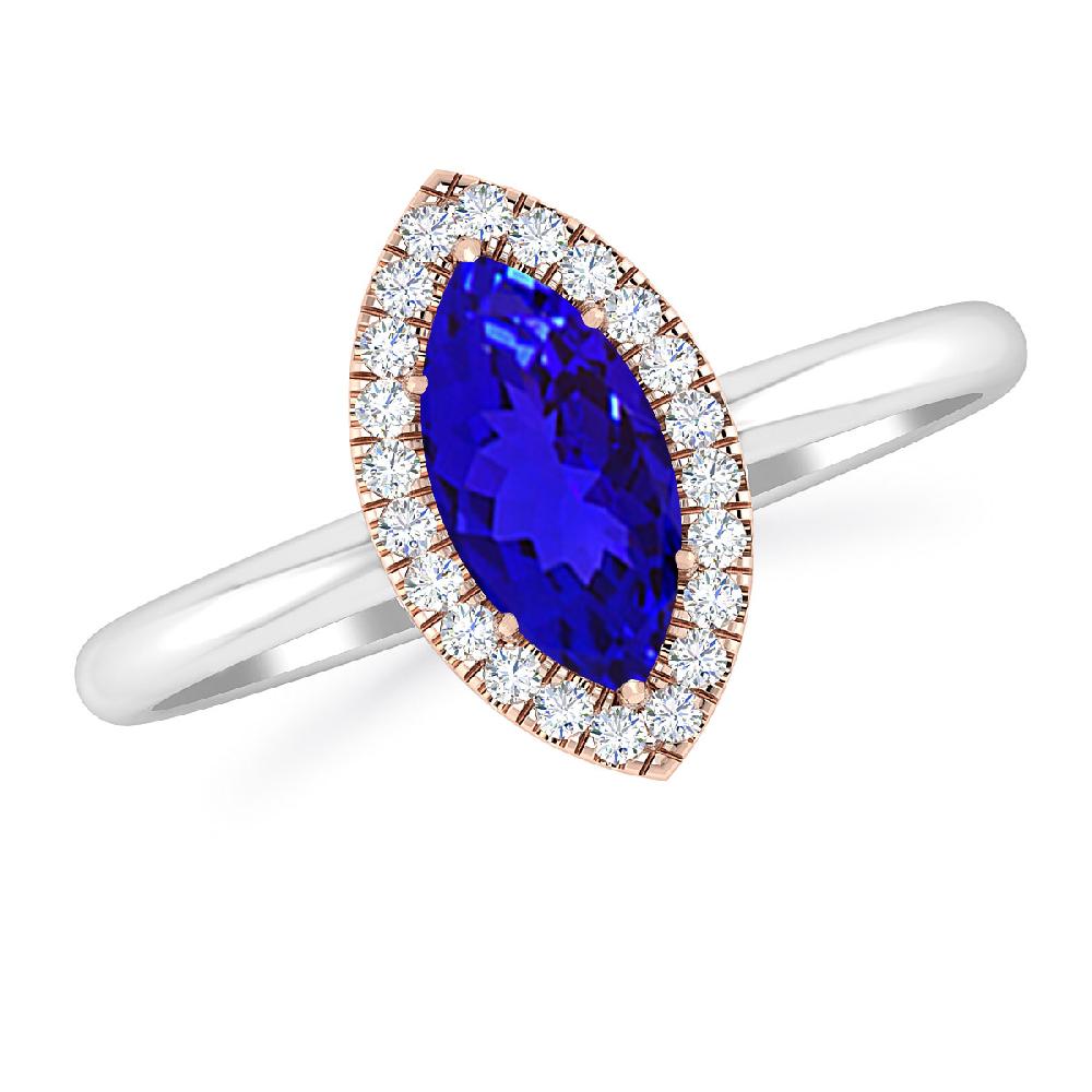 White Gold - Tanzanite