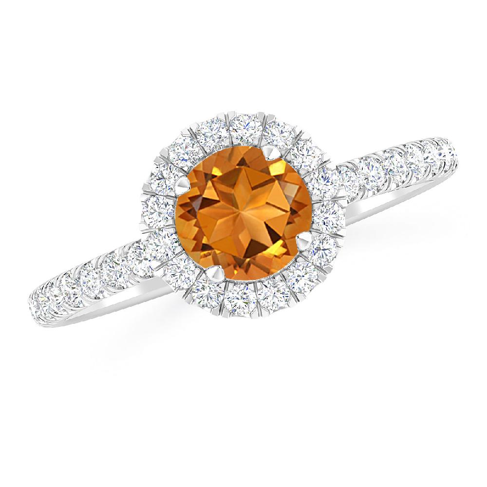 White Gold - Citrine