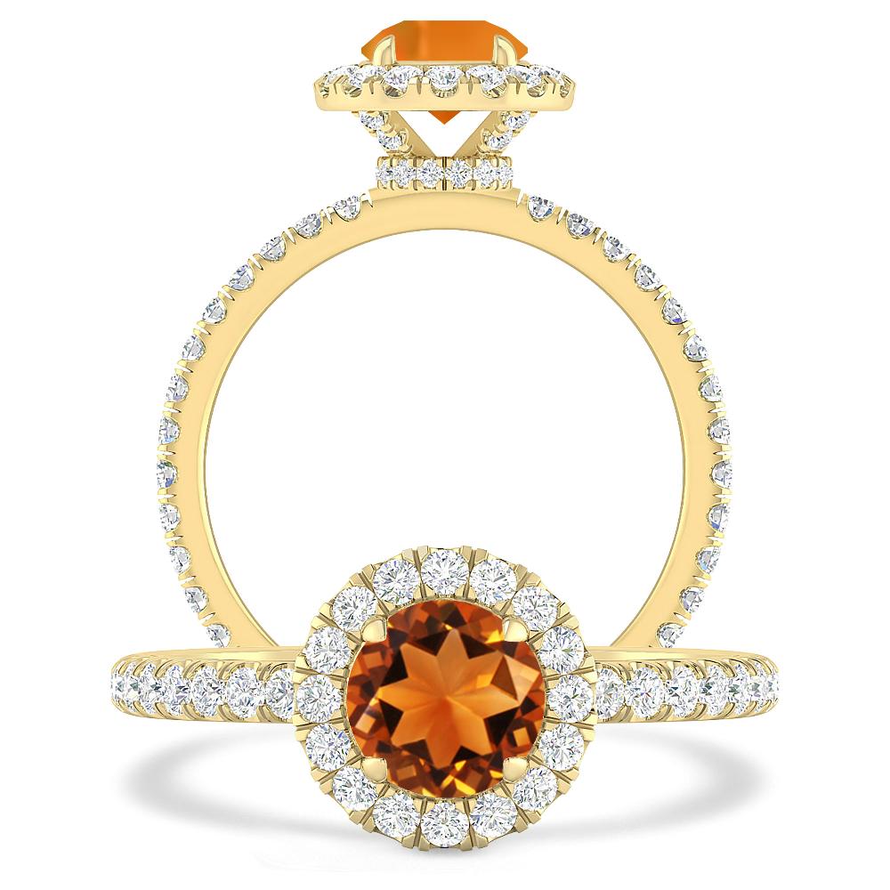 Yellow Gold - Citrine