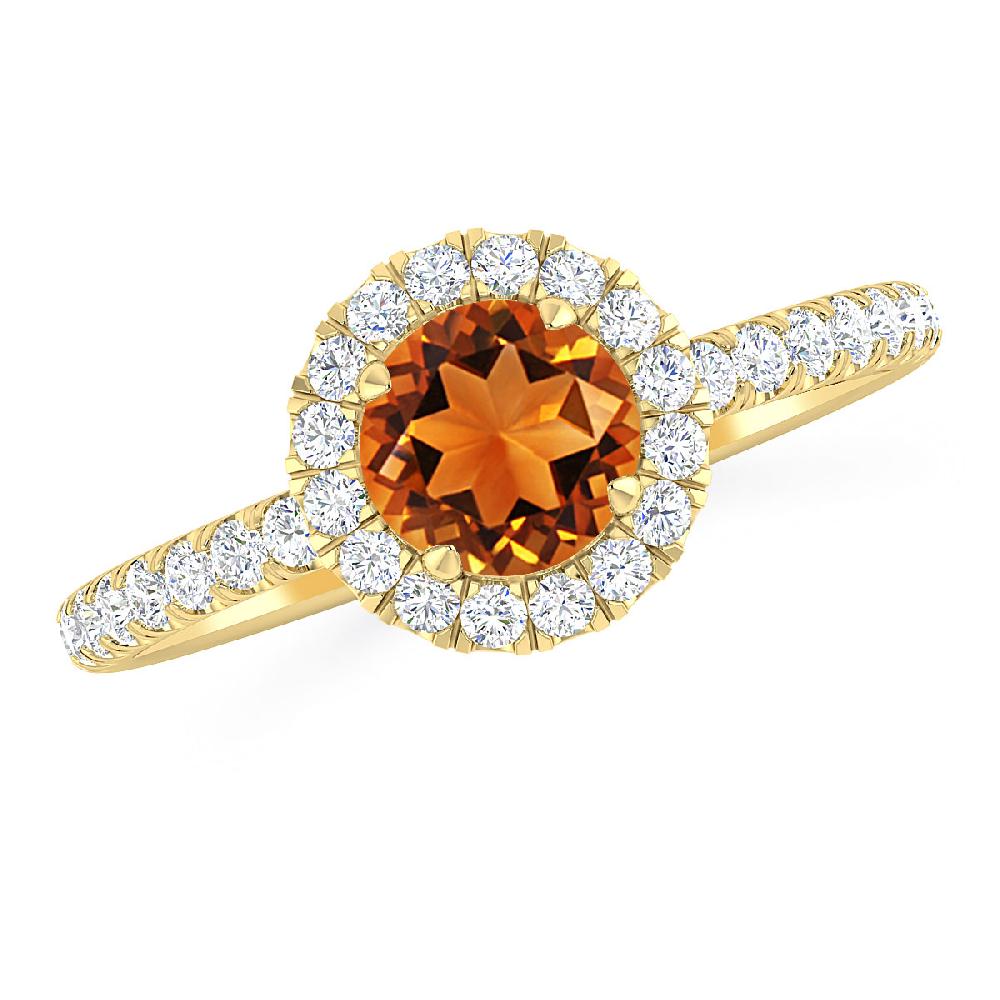 Yellow Gold - Citrine