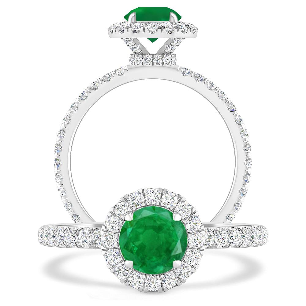 White Gold - Emerald