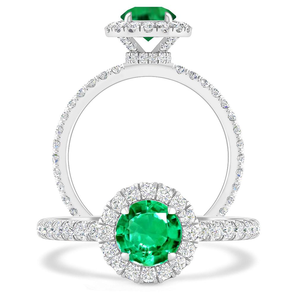 White Gold - Emerald