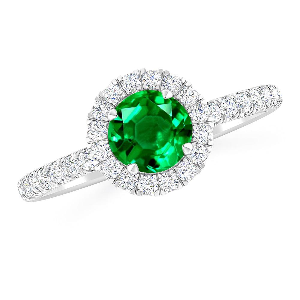 White Gold - Emerald