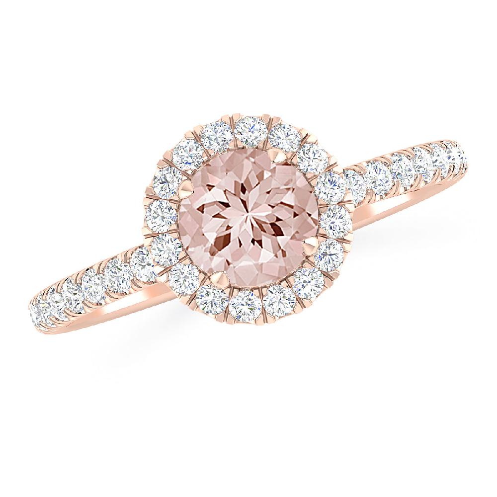 Rose Gold - Morganite