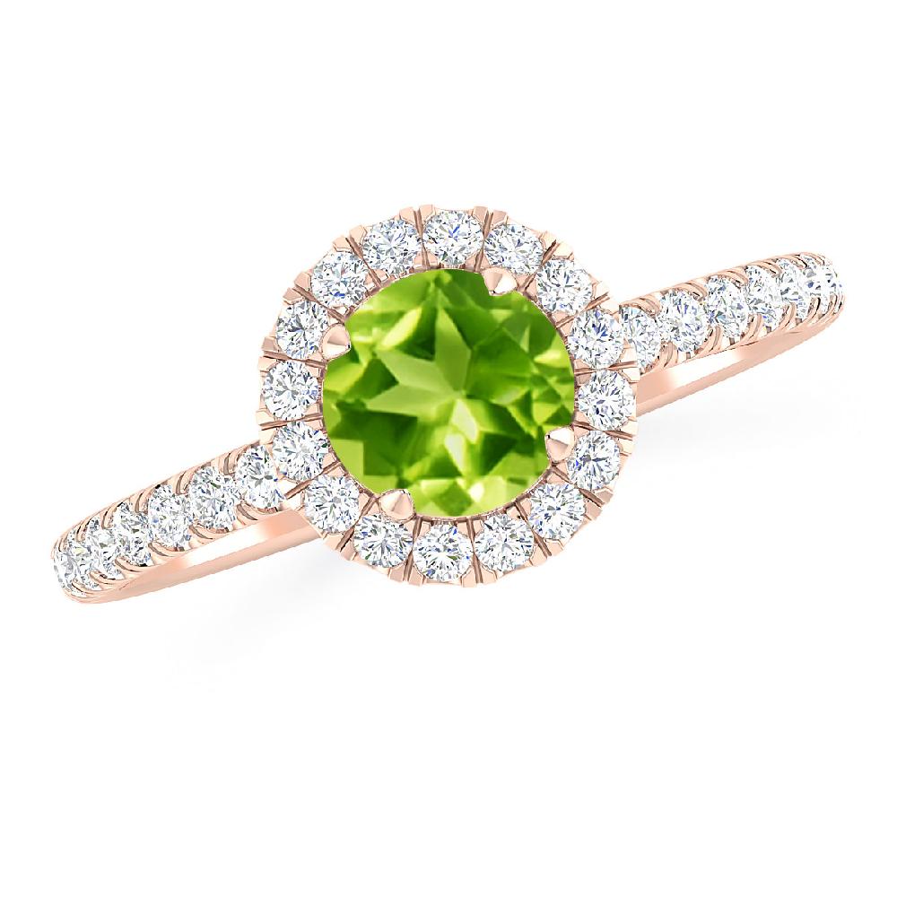 Rose Gold - Peridot