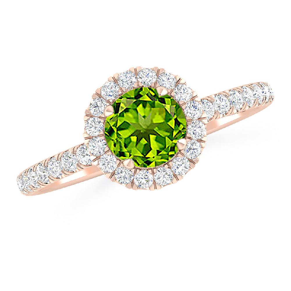 Rose Gold - Peridot