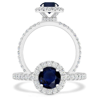 White Gold - Sapphire